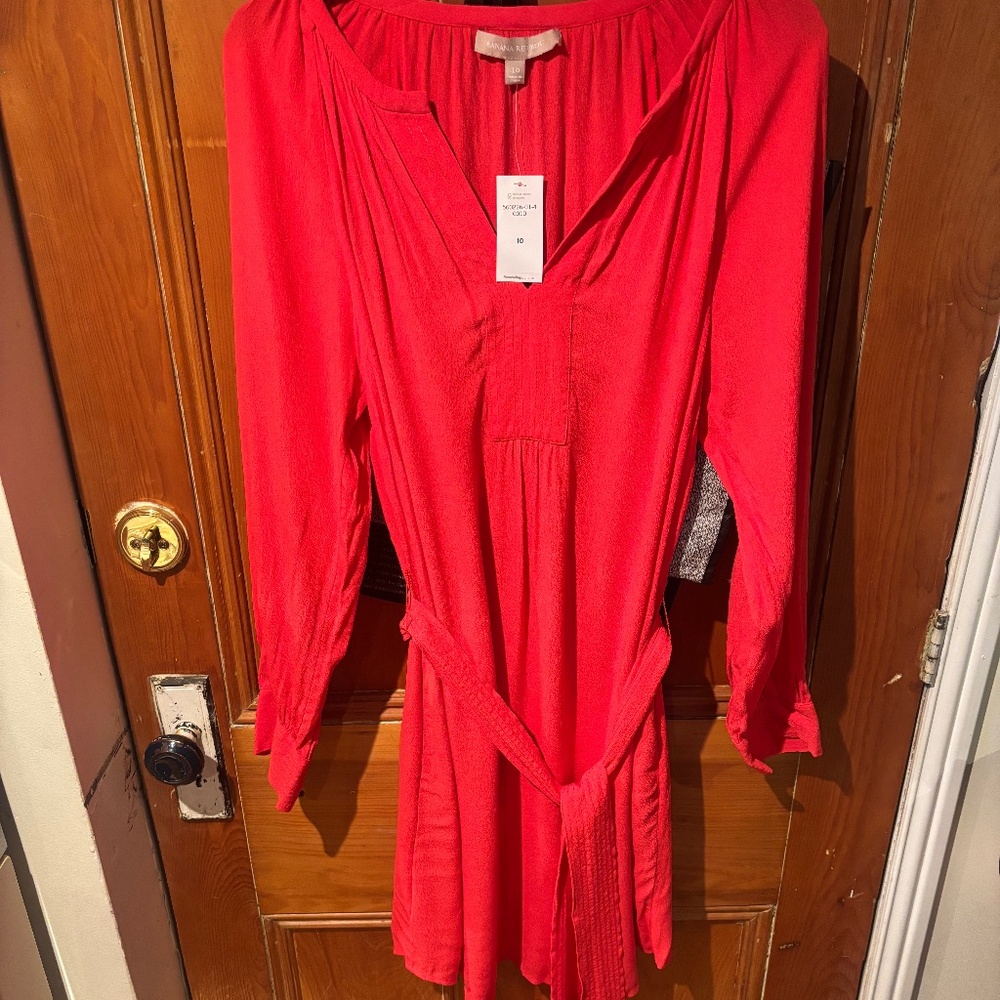 Banana Republic Shift dress with optional belt. Size 10